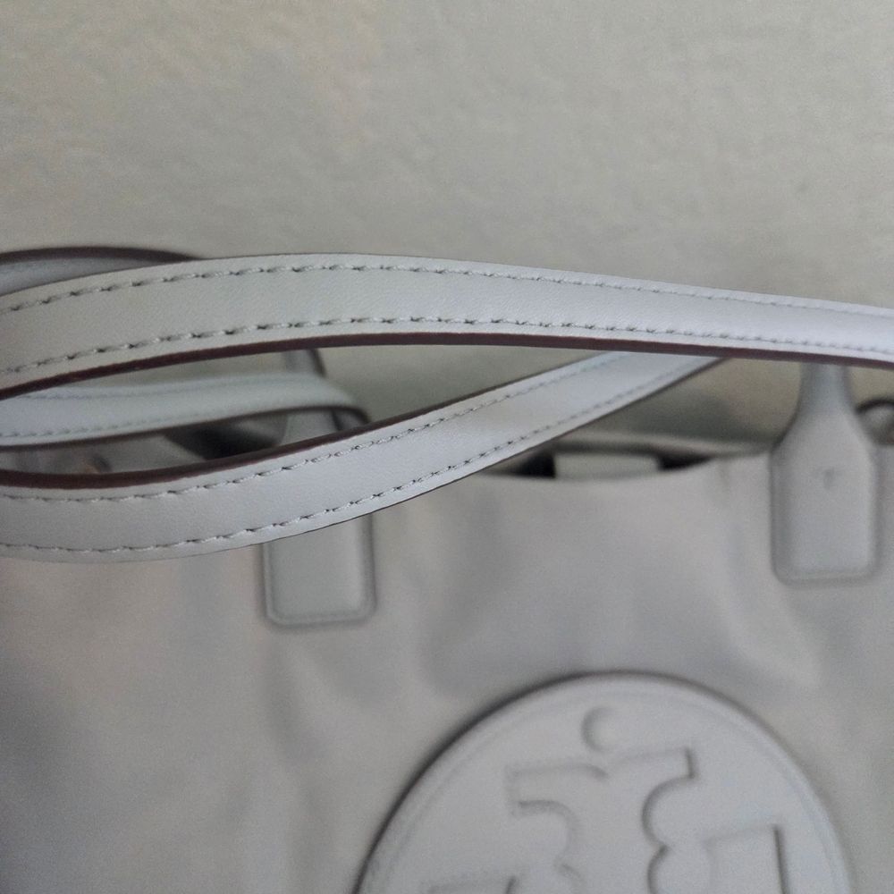 Tory Burch ELLA Tote Bag Blue Celadon - Picture 3 of 13